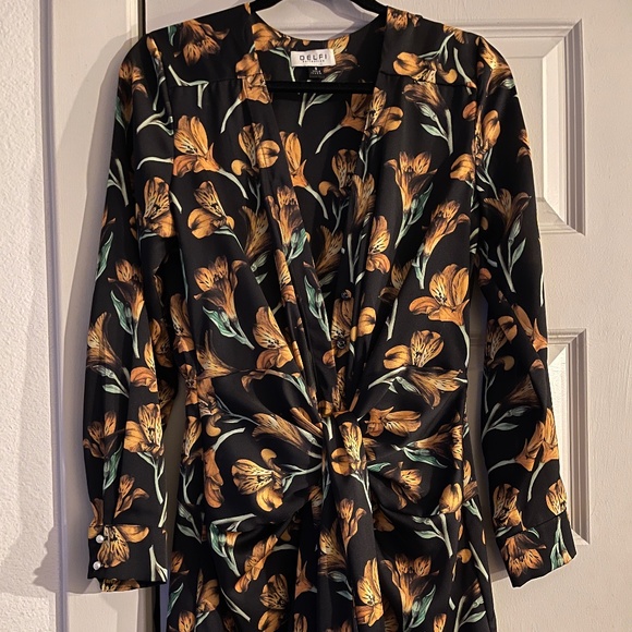 DELFI COLLECTIVE Printed Mini Dress in Size Small - Picture 2 of 4